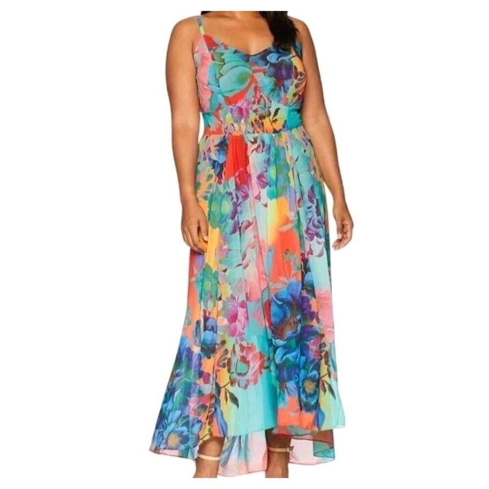 City Chic Hot Summer Days Maxi Dress